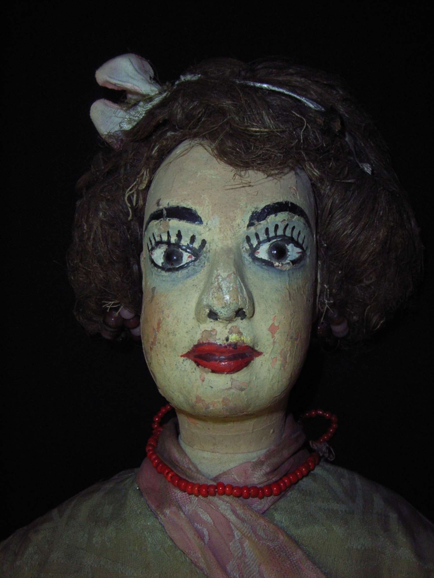 Volto prima del restauro